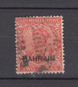 J40974 JL Stamps 1933 bahrain used #6 ovpt