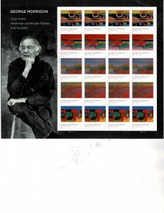 George Morrison Painter Forever US Postage Sheet #5688-92 VF MNH