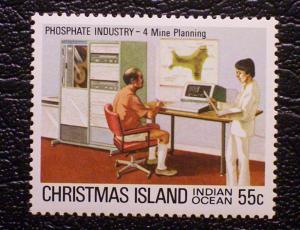 Christmas Island Scott #98 unused
