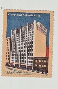 Nice Cleveland, Ohio, Large US Poster Stamps x 4. 1930s. 53x70mm