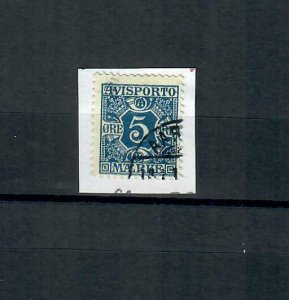 DENMARK NEWSPAPER ? STAMPS AVIS PORTO x 6 USED