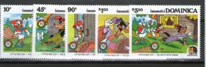 Dominica 925-929 MNH