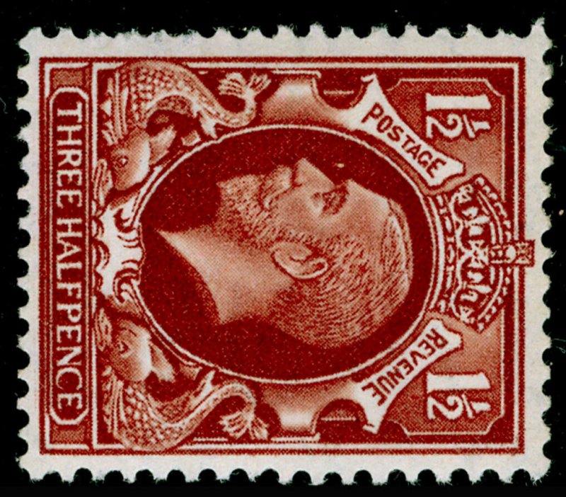 SG441d, 1½d red-brown, M MINT. Cat £10. WMK SIDEWAYS.