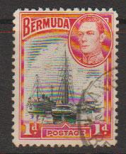 Bermuda SG 110 Fine Used - orange red shading