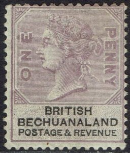 BECHUANALAND 1888 QV 1D