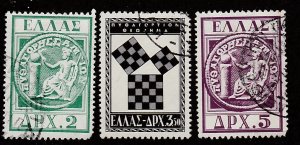 Greece # 582-584, Ancient Coins, Used, 1/3 Cat.