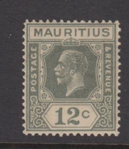 Mauritius - Scott 188 - KGV Definitive Issue -1922 - MNH - Single 12c Stamp
