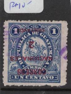 Guatemala SC 87a VFU (4dqn) 