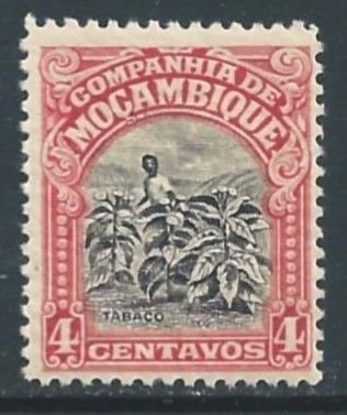 Mozambique Company #118 NH 4c Tobacco Fields Red & Black