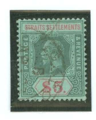 Straits Settlements #167 Used Single