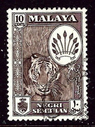 Malaya-Negri Sembilan 69 Used 1957 issue    (ap3502)