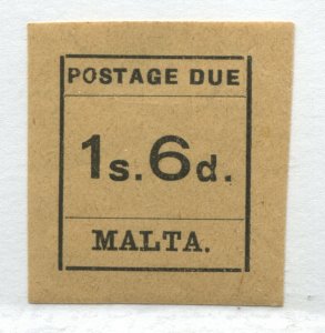 Malta 1925 1/6d Postage Due mint o.g. hinged
