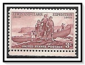 US #1063 Lewis & Clark Expedition MNH