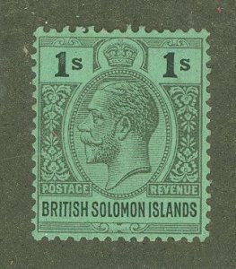 Solomon Islands (British Solomon Islands) #52 Unused Single