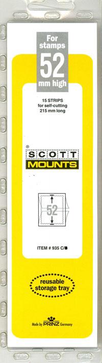 Scott Mounts Clear 52mm STRIP 215 ,(Pgk. 15)(00935C)