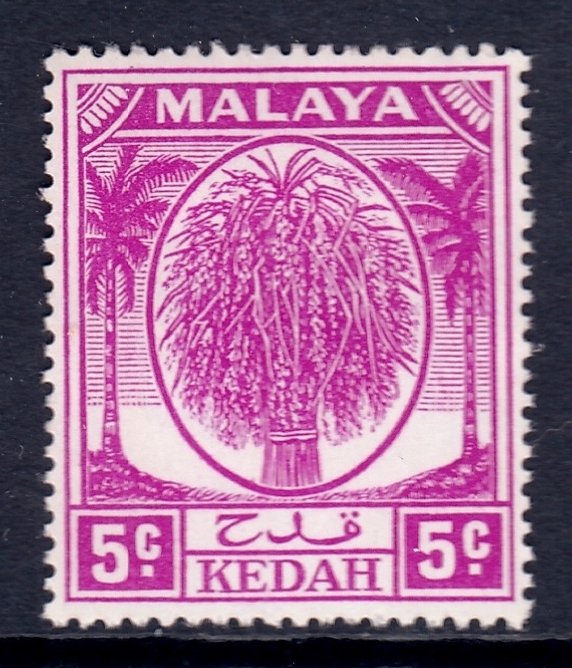 Malaya (Kedah) - Scott #65 - MH - SCV $3.50