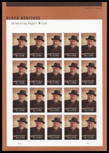 US 5555 Black Heritage August Wilson forever sheet (20 stamps) MNH 2021 