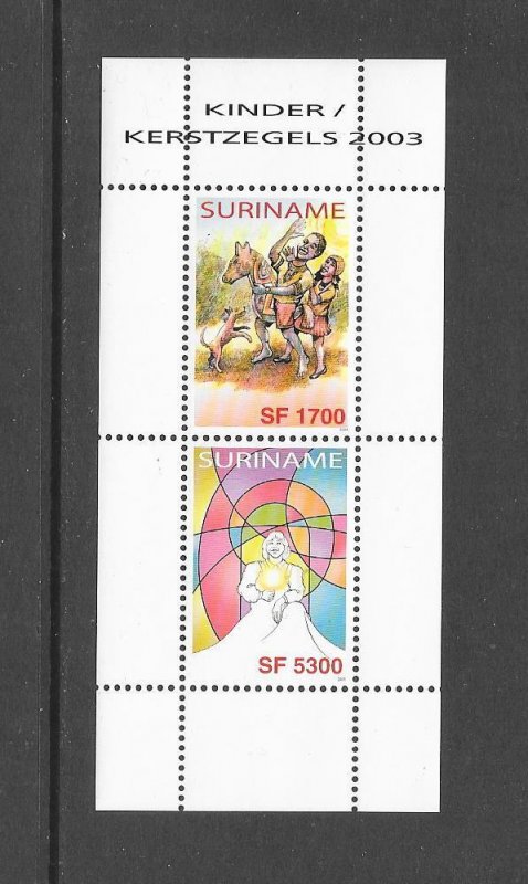 SURINAME-CLEARANCE  #1307a  CHRISTMAS 2003  S/S   MNH