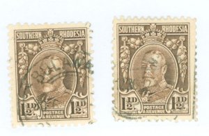 Southern Rhodesia #18-18b Used