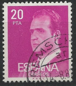 Spain 1976 - 20p Juan Carlos - SG2407 used