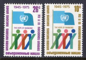 UN New York 260-261 MNH VF