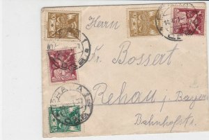 czechoslovakia 1921 stamps cover ref 21006