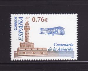 Spain 3270 Set MNH Plane, Powered Flight