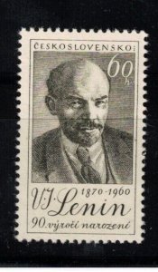 Czechoslovakia Sc 978 MNH issue of 1960 - Lenin