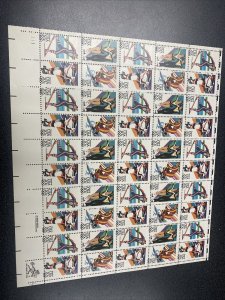 US 2067-70 Olympic 20C Sheet Of 50 Whole Sheet Perf Shift Mint Never Hinged. 