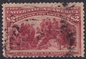 #242 Used, Fine+ (CV $525 - ID49548) - Joseph Luft