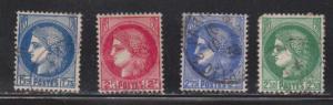FRANCE Scott # 335-8 Used