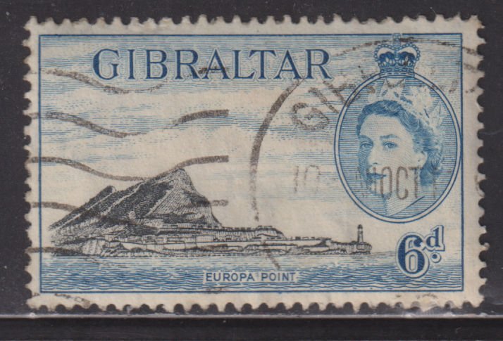 Gibraltar 140 Europa Point 1953