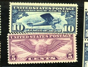 C10 C12 MINT FVF OG NH Cat $30