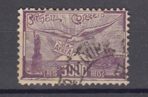 J38802, jlstamps, 1929 brazil used #c25 airmail