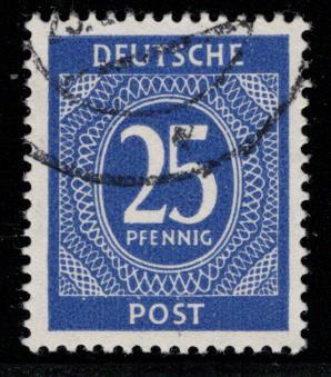 Germany AM Post Scott # 545, used