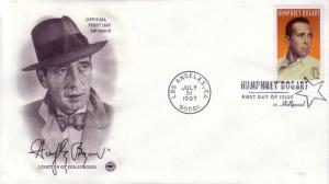 US FDC Sc.# 3152 Humphrey Bogart L690