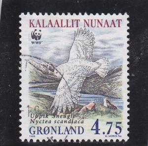 Greenland  Scott#  345  Used