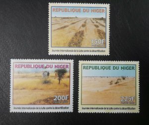 NIGER 2000 - LUTTE CONTRE DESERTIFICATION STRUGGLE AGAINST DESERT - RARE MNH