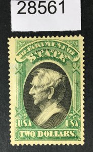 US STAMPS # O68 UNUSED NO GUM CAT. $850 LOT #28561