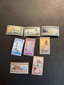 Stamps New Zealand Scott #0Y29-36 hinged
