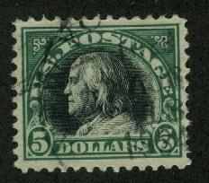 #524  $5 Franklin