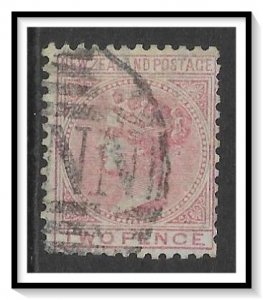 New Zealand #52b Queen Victoria Used