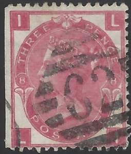 Great Britain Victoria Stamp!! 49a, Used Fine, Deep Rose, 1867-1880