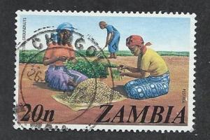 ZAMBIA SC# 144 F-VF U 1975