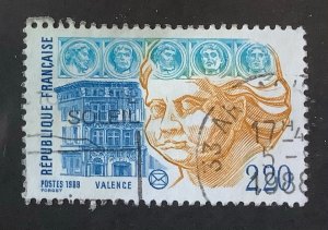 France 1988 Scott 2112 used - 2.20fr,  Philatelic Societies Congress in Valence