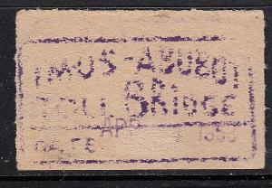 PHILIPPINES Cash Ticket 1953