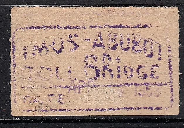 PHILIPPINES Cash Ticket 1953