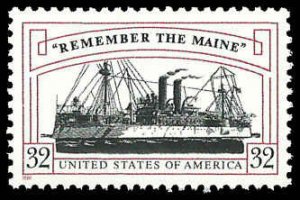PCBstamps   US #3192 32c Remember The Maine, MNH, (7)