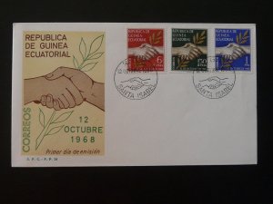 FDC cooperation Equatorial Guinea 1968