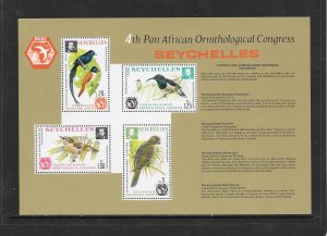 BIRDS - SEYCHELLES #360a  MNH